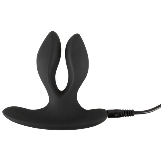 XOUXOU - Rechargeable double-ended anal vibrator (black)