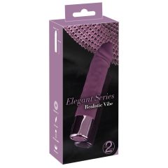   You2Toys Elegant Realistic - Rechargeable Waterproof Vibrator (purple)