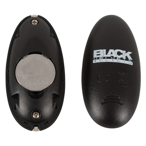 Black Velvet - Rechargeable, Reciprocating Anal Vibrator (black)