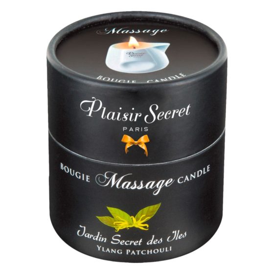 Plaisirs Secrets Ylang Patchouli - Massage Candle (80ml)