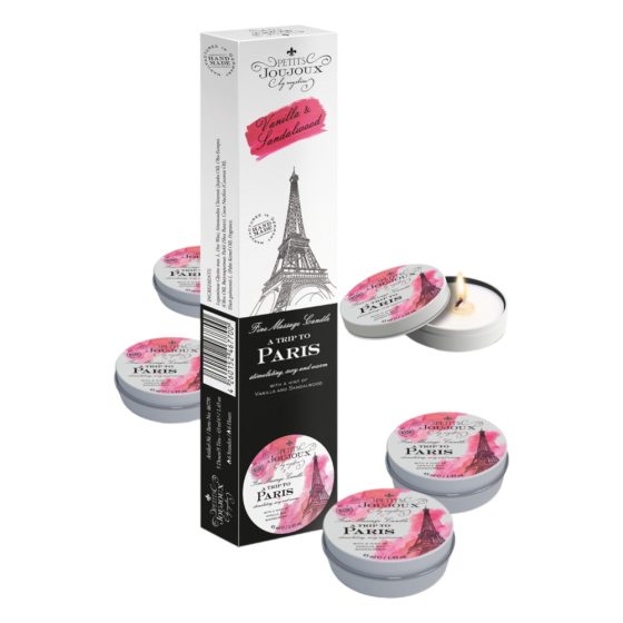 Petits Joujoux Paris - massage candle set - vanilla sandalwood (5 x 43ml)