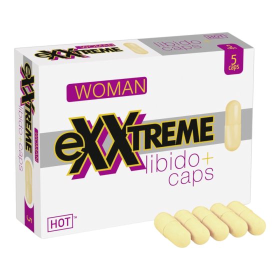 Hot exxtreme Libido dietary supplement capsules for women (5pcs)