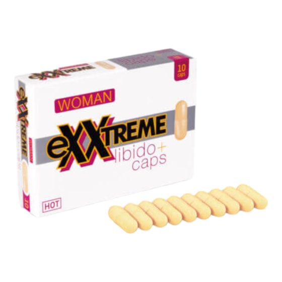 Hot exxtreme Libido dietary supplement capsules for women (10pcs)
