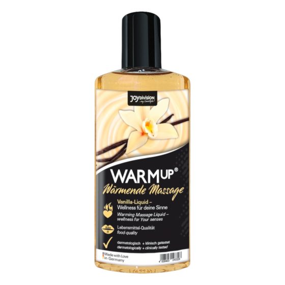 JoyDivision WARMup - Warming Massage Oil - Vanilla (150ml)