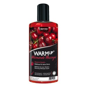 JoyDivision WARMup - Warming Massage Oil - Cherry (150ml)