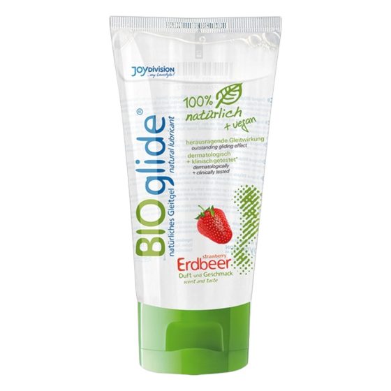 BIOglide - water-based lubricant - strawberry (80ml)