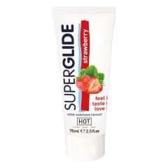 / HOT Superglide Strawberry - edible lubricant (75ml)