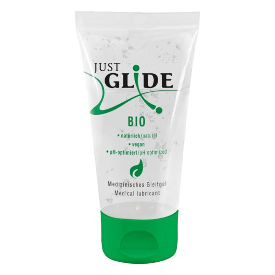 Just Glide Bio - water-based vegan lubricant (50ml)