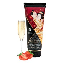 Shunga - massage cream - strawberry (200ml)