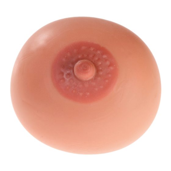 Stress ball - titty (natural)