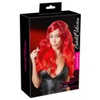 Long, wavy, fru-frus wig (fiery red)