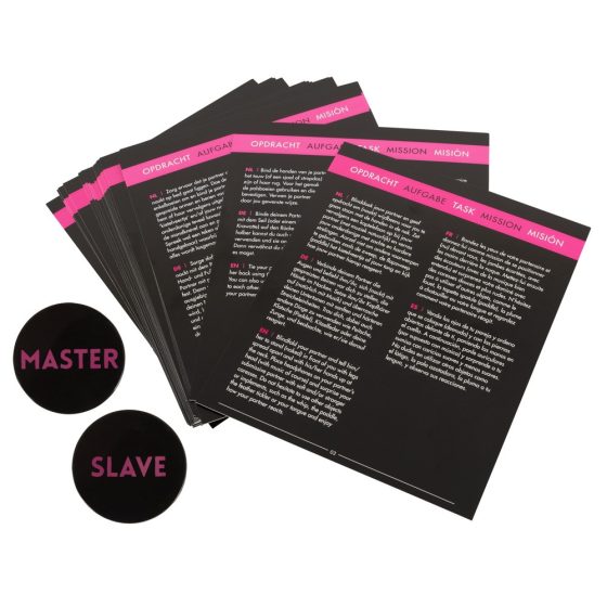 Master & Slave - Bondage game set (brown and black)