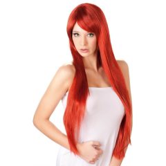 Extra long red wig