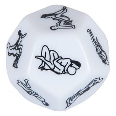 12 sided sex cube - white