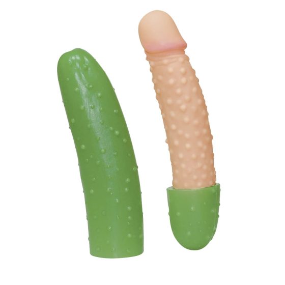 Cucumber - ejaculating dildo (natural)