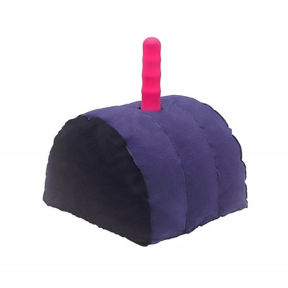 Magic Pillow - Inflatable sex pillow - with dildo holder (purple)