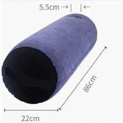 Magic Pillow - inflatable sex pillow - cylindrical (purple)