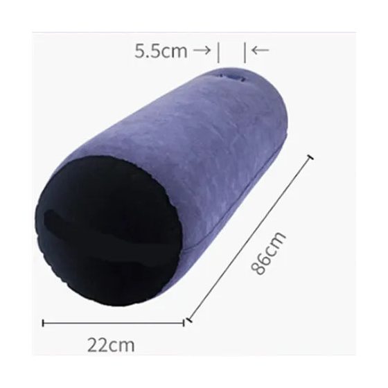 Magic Pillow - inflatable sex pillow - cylindrical (purple)