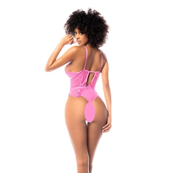 Mapalé - lace body with floral pattern (pink)