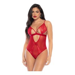 Mapalé - lace body with suspender (red)