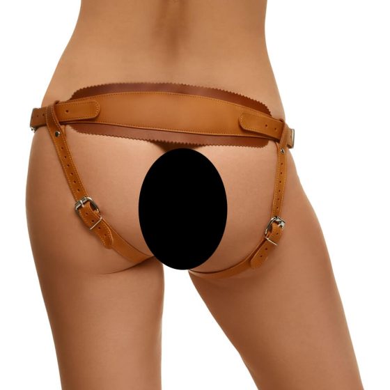 ZADO - Leather bottom for attachable products (brown)