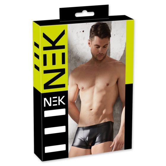 NEK - shiny short boxers (black) - XL