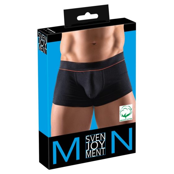Svenjoyment - eco-cotton comfort boxer (black) - M