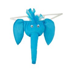 Elephant thong - blue (S-L)