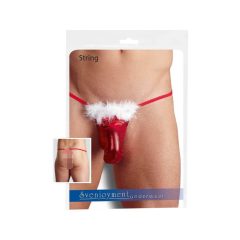 Surprise thong for men - red (S-L)
