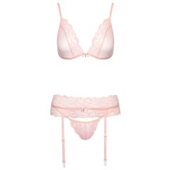 Kissable - Lace Lingerie Set (pink)