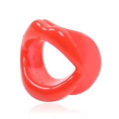 Ida Leather - open mouth gags (red)