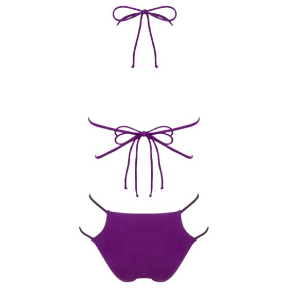 Obsessive Balitta - bright halter neck bikini (purple)
