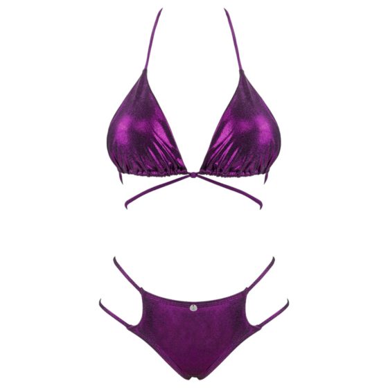 Obsessive Balitta - bright halter neck bikini (purple)