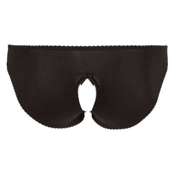 Cottelli Plus Size - Lace open bottom (black) - XL