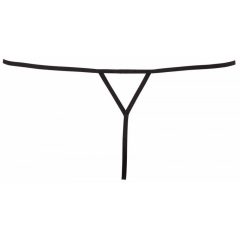 Cottelli - Rhinestone women's minimal underwear (black)