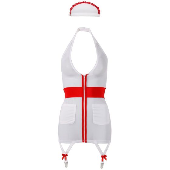 Cottelli - Nurses dress with suspenders - XL