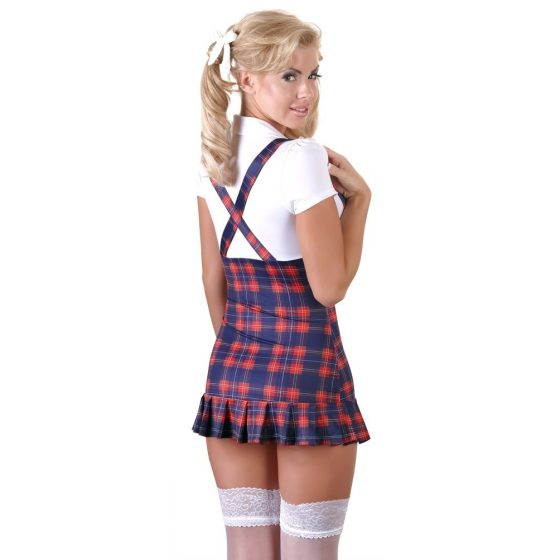 Cottelli - Plaid schoolgirl dress - L