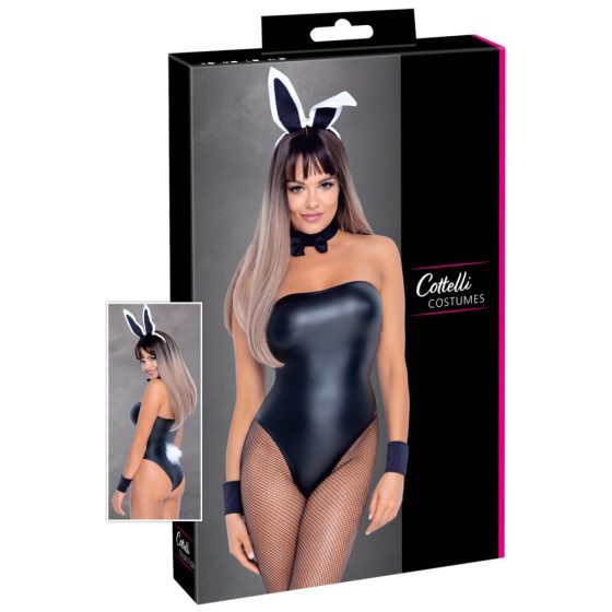 Cottelli Bunny - bright, sexy bunny girl costume (5 pieces) - M