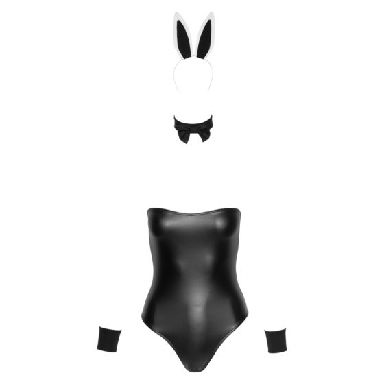 Cottelli Bunny - bright, sexy bunny girl costume (5 pieces) - L