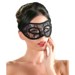 Cottelli - pre-shaped lace eye mask (black)