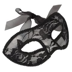 Cottelli - pre-shaped lace eye mask (black)