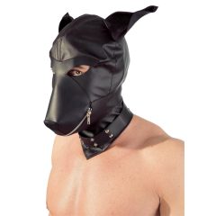 Dog mask - black (S-L)