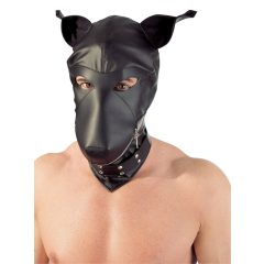 Dog mask - black (S-L)