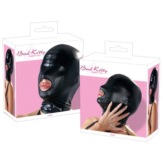 Bad Kitty - shiny mask with mouth opening (S-L)