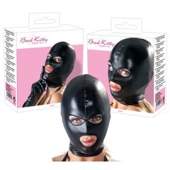 Bad Kitty - shiny mask with eye and mouth openings