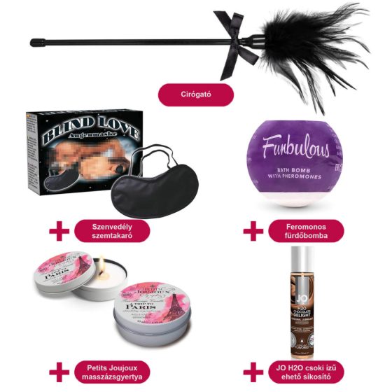 Indulgent foreplay package (5 pieces)