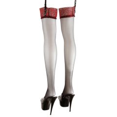 Cottelli - Embroidered stockings