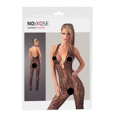 NO:XQSE - Lace jumpsuit with beaded trim