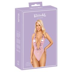 Kissable - rose embroidered body (pink)