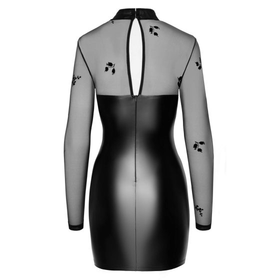 Noir - translucent glossy top dress (black)